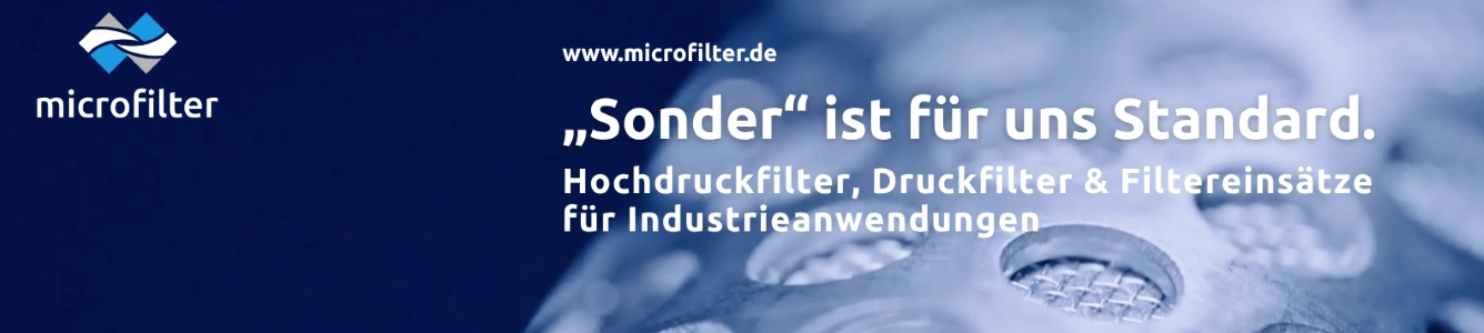 mf microfilter gmbh banner
