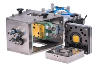 Dispositivo de prueba refrigerado por líquido – quickCONNECTfixture FC5/2×63 V1.0 LC 50 bar Ely