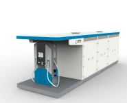 Ansaugdruck 15 bar, Förderdruck 450 bar, integrierte H₂-Wasserstofftankstelle